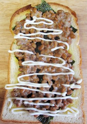 クセになる！？簡単・美味な納豆トースト-レシピのメイン写真