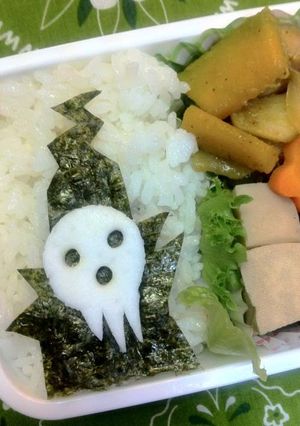 キャラ弁　ソウルイーター　死神様-レシピのメイン写真