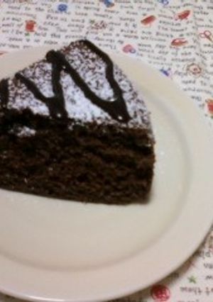 炊飯器で、ココアケーキ♪-レシピのメイン写真