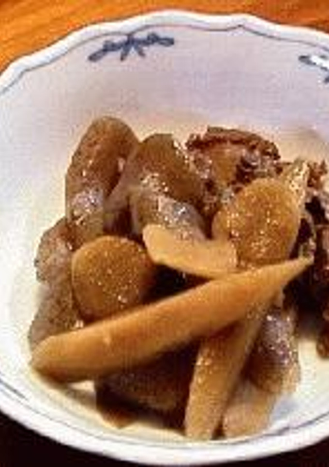 ごぼうと牛肉の煮物-レシピのメイン写真