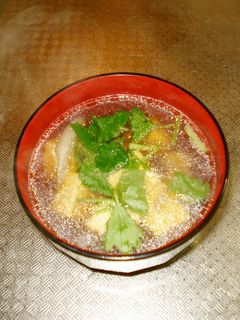 ごぼうと鶏肉のすまし汁-レシピのメイン写真