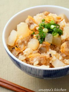 あさりと大根の炊き込みご飯-レシピのメイン写真