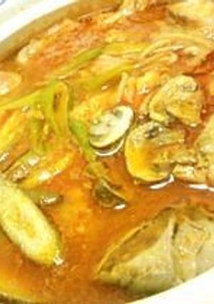味の肝は、鱈の肝っ♪なトマト鍋-レシピのメイン写真