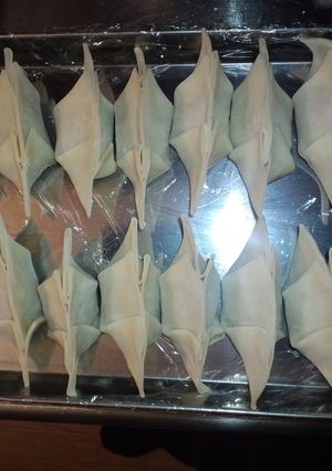 簡単な餃子の包み方♪-レシピのメイン写真