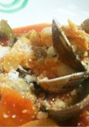 ★あさりとイカ☆海老のトマト煮★-レシピのメイン写真