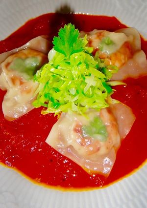 彼女に食べて欲しい!オシャレなラビオリ-レシピのメイン写真