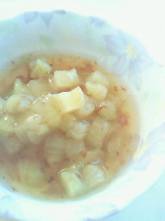 離乳食*中期*茄子のおかかだしあんかけ-レシピのメイン写真