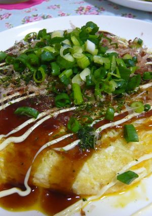 お~いしい♡広島大阪コラボお好み焼き-レシピのメイン写真