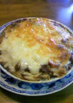 余ったビーフシチューで！スパグラ-レシピのメイン写真