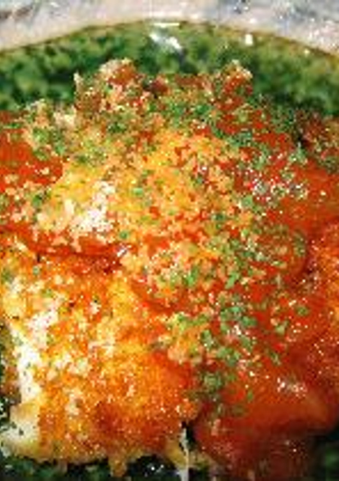 鶏ささみのパン粉焼★トマトソース★-レシピのメイン写真