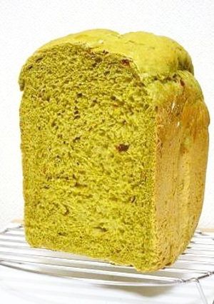 HB米粉入りで早焼き♪抹茶甘納豆パン-レシピのメイン写真