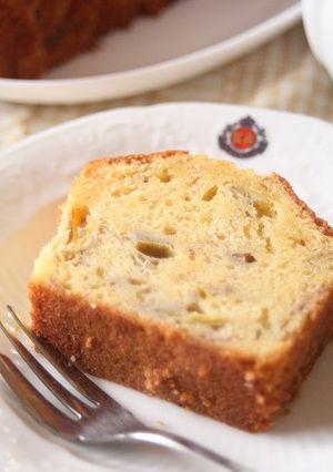 しっとりバナナ風味♪パウンドケーキ-レシピのメイン写真