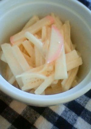 ワサビマヨの大根サラダ-レシピのメイン写真