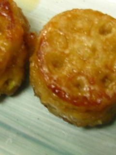 ヘルシー蓮根はさみ焼き-レシピのメイン写真