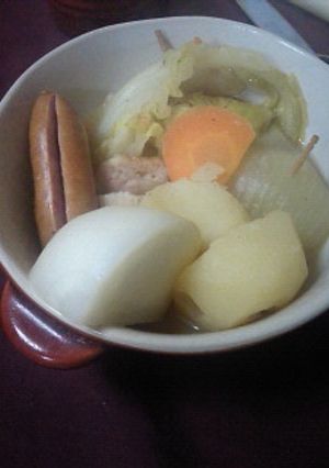 ルクルーゼであったかポトフ-レシピのメイン写真