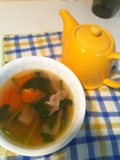 野菜たっぷり!簡単ザーサイスープ-レシピのメイン写真