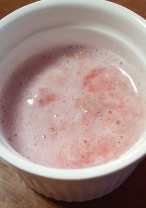 イチゴミルク【離乳食】-レシピのメイン写真