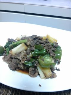 牛肉と春野菜のオイスター炒め-レシピのメイン写真