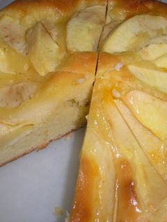 りんごのケーキ ちょっぴり贅沢♪-レシピのメイン写真