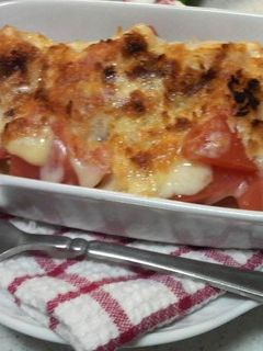 アジとトマトのチーズ焼き-レシピのメイン写真