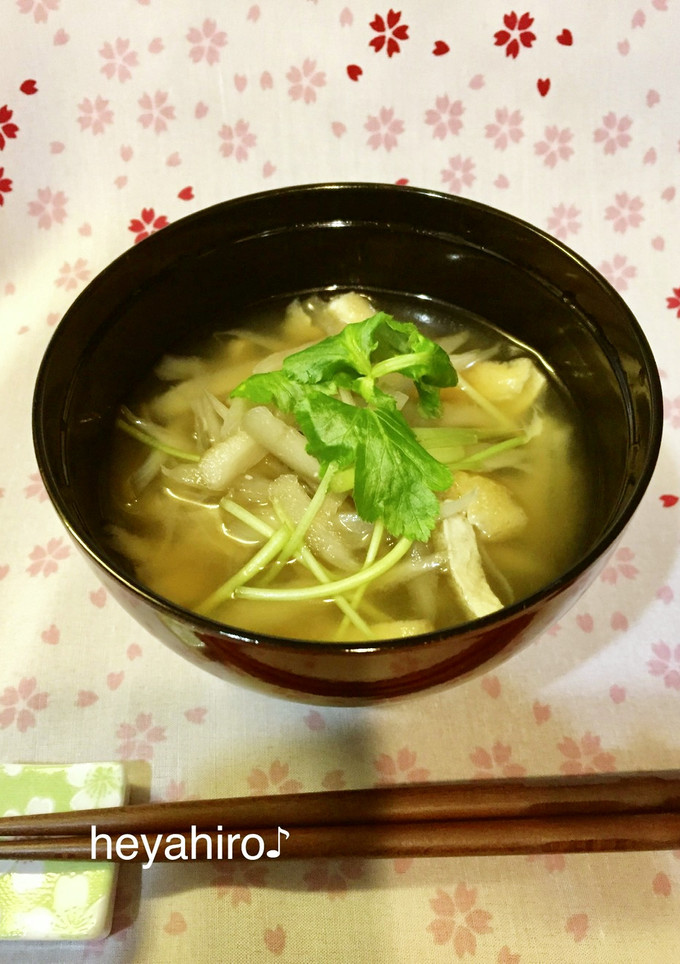 新ごぼうで。ごぼうのみそ汁-レシピのメイン写真