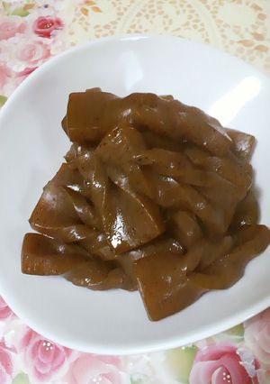 [副菜]簡単！こんにゃく煮♥-レシピのメイン写真