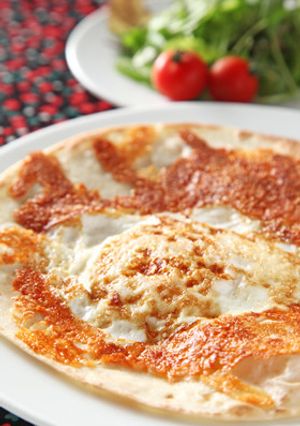 トルティーヤでチーズガレット-レシピのメイン写真