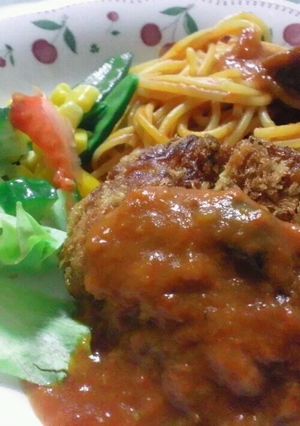簡単！残りチキンカツでファミレス風-レシピのメイン写真