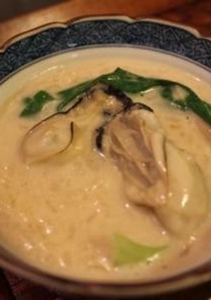 【薬膳】牡蠣のミルク粥-レシピのメイン写真