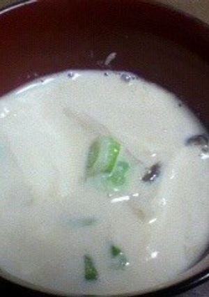 簡単料亭の味？～豆乳とうふ♪-レシピのメイン写真