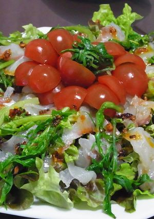 なぜかハマる食べるラー油で中華サラダ☆-レシピのメイン写真