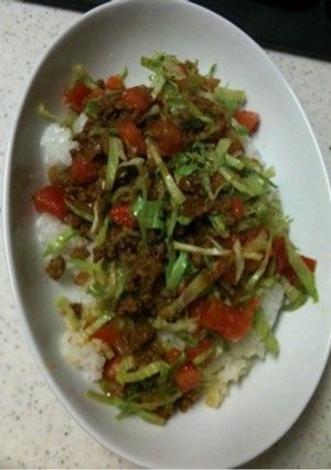 サラダドライカレー-レシピのメイン写真