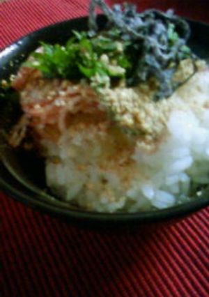 ☆大葉＆みょうが＆塩コンブ＆ごまごはん☆-レシピのメイン写真