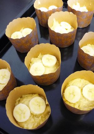 とまらぬ美味しさ♪30分バナナマフィン-レシピのメイン写真