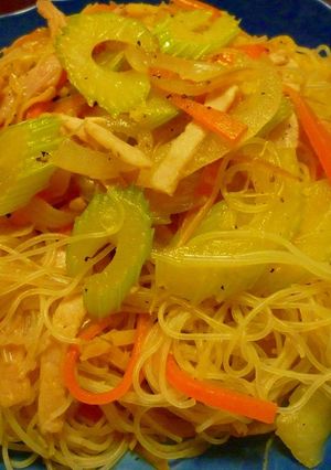 生姜たっぷり☆スパイシービーフン-レシピのメイン写真