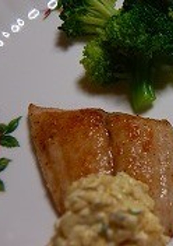 鰆のムニエルと手づくりタルタルソース-レシピのメイン写真