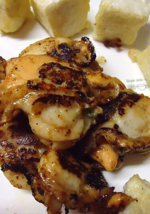 帆立のﾏﾖ焼きｱｾﾛﾗ蒸し-レシピのメイン写真