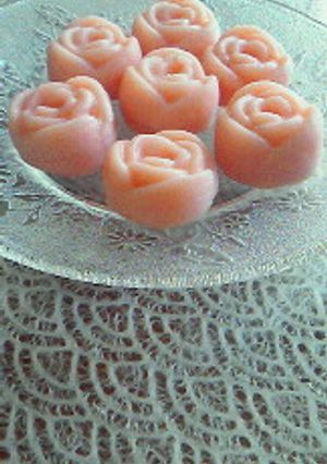 感謝の薔薇可愛いういろう-レシピのメイン写真