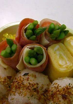 お弁当に♫アスパラのベーコンチーズ巻-レシピのメイン写真