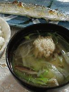 だいこん・つみれ汁-レシピのメイン写真