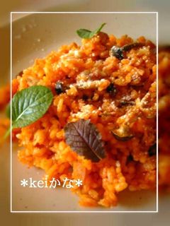 鍋で炊く!✿野菜ジュース ピラフ✿-レシピのメイン写真