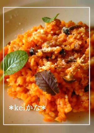 鍋で炊く！✿野菜ジュース　ピラフ✿-レシピのメイン写真