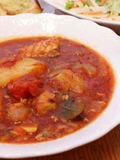 サバ水煮缶とトマト水煮缶でブイヤベース-レシピのメイン写真