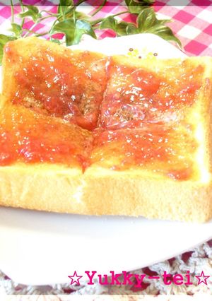 普通っ!でもこだわりのジャムトースト-レシピのメイン写真