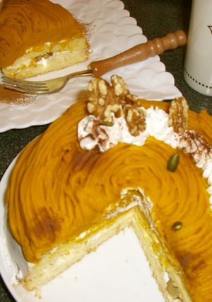 かぼちゃで手軽に♪モンブラン-レシピのメイン写真