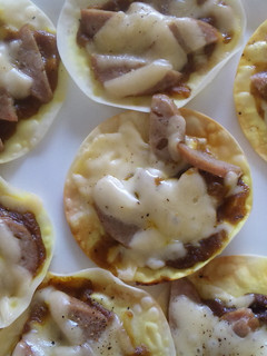 簡単餃子の皮ピザ カレー味-レシピのメイン写真