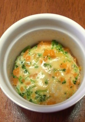 ココットオムレツ【離乳食】-レシピのメイン写真