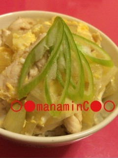 調味料は2つだけ☆ささみのヘルシー親子丼-レシピのメイン写真