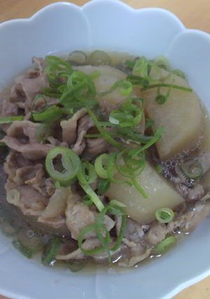 圧力鍋でつくる☆大根と豚の煮物-レシピのメイン写真