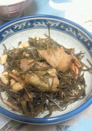 仙台麩と刻み昆布の煮物☆-レシピのメイン写真